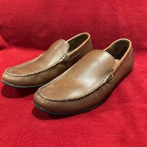 Mens Franco Fortini Brown Loafers Size 10.5